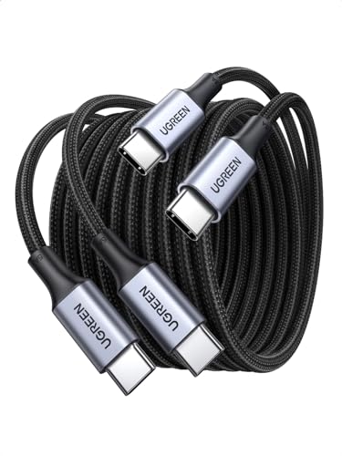 UGREEN 100W USB C to USB C Cable, Fast Charging, 2-Pack, 3.3ft, Black - image 9