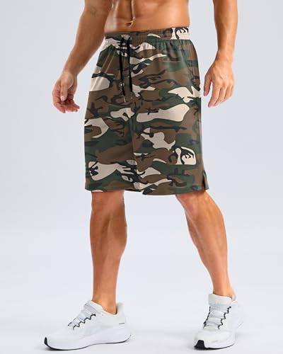 Image of G Gradual Men's Athletic Workout Shorts with Pockets 5 inch /7 inch /9 inch Lightweight Quick Dry Gym Basketball Running Shorts for Men