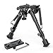 XAegis Carbon Fiber 6"- 9" Rifle Bipod with M-lok Adapter for Hunting & Shooting Carbon Bipod