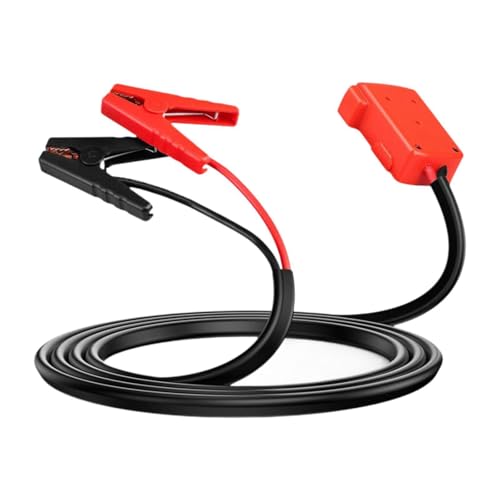 Allayu Notstartgerät fürs Auto – Für alle Batterieprobleme gerüstet! Kfz Notstromset mit 8 AWG Kabel für M 18 IS 18V Batterie Starthilfekabel