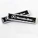 Ycsm 2 Pcs Metal Decorative Logo Badge Sticker Side Fender Badge Sticker Apply for Mercedes-Benz