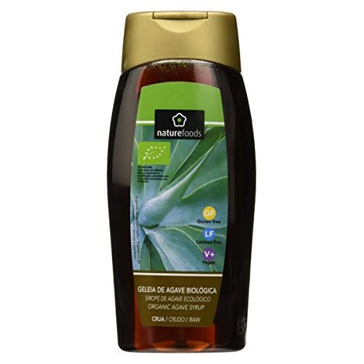 Naturefoods Sirope de Agave Ecológico Crudo - 490 gr