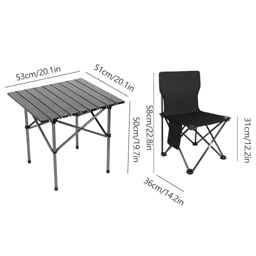 Chaises de camping avec table légères pour ne plus fatiguer en rando