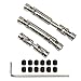 3Pcs ShareGoo Metal CVD Universal Drive Shaft Transmission Joint Axle for MN Model MN86K MN86KS MN86 MN86S MN G500 1/12 RC Car