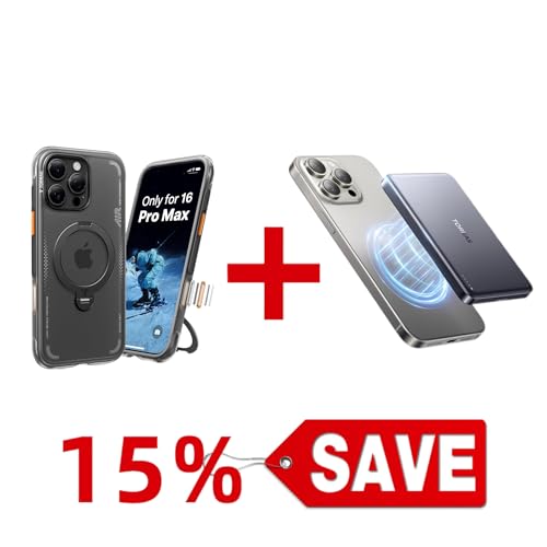 TORRAS MiniMag Power Bank 10000mAh & Magnetic Case — Buy Together to Save 15%