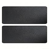 2 Stück Bodenschutzmatte,63.5x30cm Doppelseitig rutschfeste Anti-Vibrationsmatte aus PU,Trainingsmatte für Heimtrainer Laufband Crosstrainer Home-Gym,Grau(Litschi-Muster)