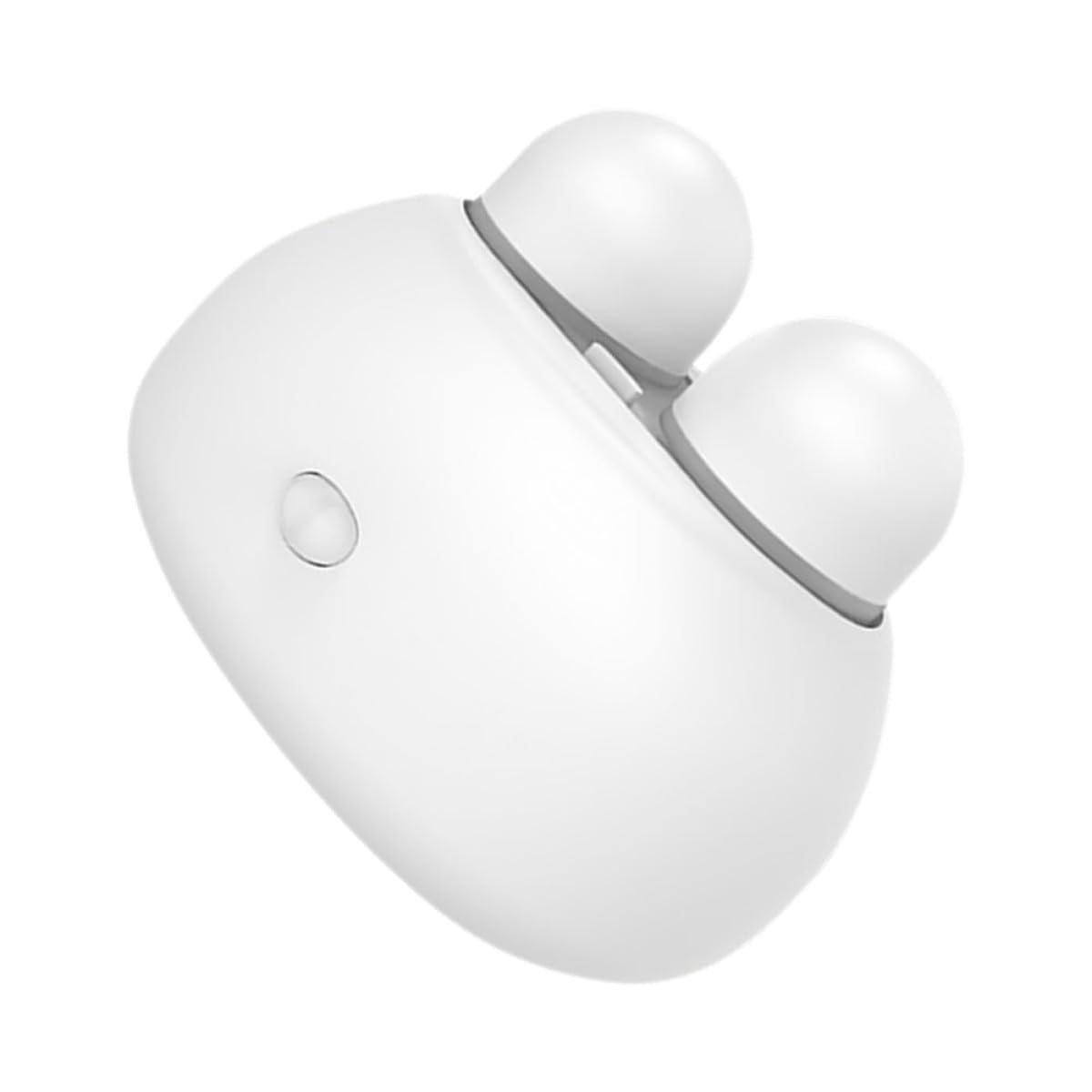 Electric Automatic Contact Lens Cleaner Vibration for Protein Removal, White Portable Eye Lens Cleaning Machine Suitable for Travel and Daily Use