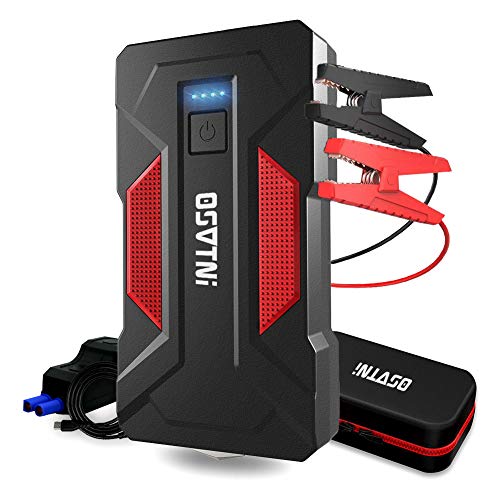 Portable Jump Starter OSVTNI 2000A 16000mAh Emergency Battery Starter (7.0L Petrol, 6.5L Diesel)