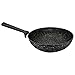 Padella Wok San Ignacio nero alluminio nero forgiato (Ø 28 cm)