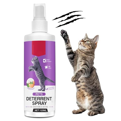 Yakitoko Cat Deterrent Spray, Natural Cat Deterrent Indoor & Outd...
