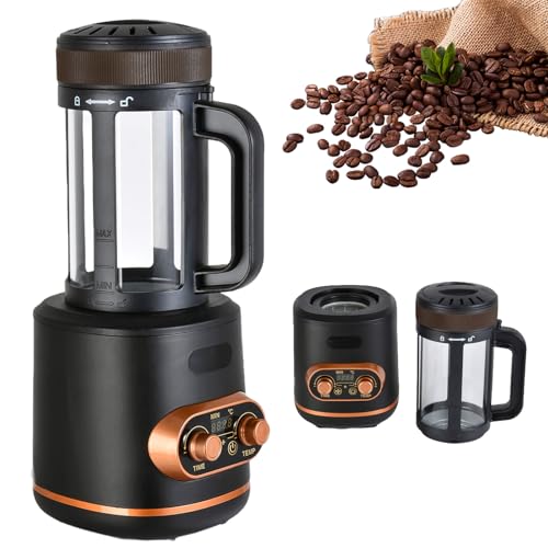 Torréfacteur électrique – Fonctionnement entièrement automatique, capacité de 300 g, température réglable jusqu'à 240 ℃ – Parfait pour café, restaurant, bureau et brassage à domicile