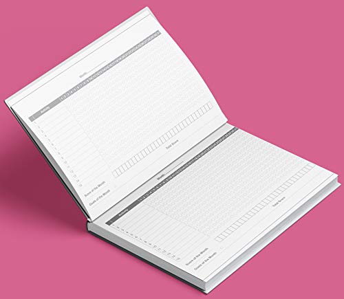 Image of AccuPrints Black Pu Leather Notebook Diary 5.8 * 8.3 inches 200 Ruled Pages with elastic lock