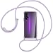 Produktbild mtb more energy® Handykette kompatibel mit Honor 20 Pro (6.26'') - Flieder - Smartphone Hülle zum Umhängen - Anti Shock Full TPU Case