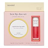 NOONI Best Lip Duo | Applebutter Lip Mask and Appleberry Lip Oil Value Set | Korean Skin Care Set |...