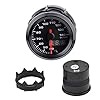 Supmico Universal 52mm Oil Temp Gauge Kit, 7 Color LED Light, Dual Display Indicator, Fits All 12V Car #2