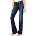 7 For All Mankind Women's Petite Tailorless "A" Pocket Slim Illusion Jean with Gold Brown Stitching