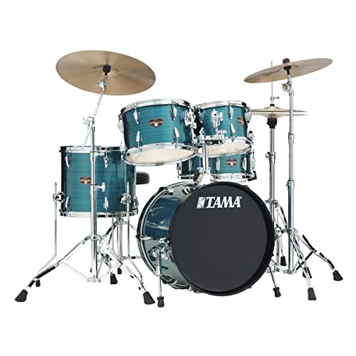 TAMA �^�} Imperialstar 18"BD�����a �V���o���t�� �ꊇ�h�����Z�b�g "�w�A���C���E�u���[" IP58H6RC-HLB
