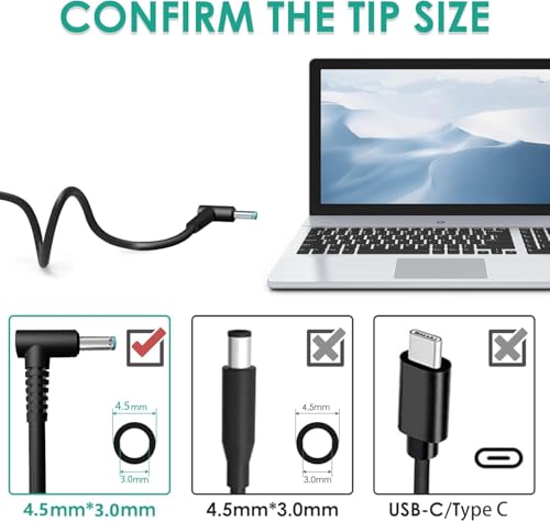 Image of 150W AC Replacement Charger Fit for HP Zbook 15 16 17 15u 15v G3 G4 G5 G6 G7 G8 G9 ZBook Studio G4 G5 G7 G8 G9 Victus 15 OMEN 15 17 Pavilion Gaming 15 17 TPN-CA11 TPN-DA09 Laptop Power Adapter Supply
