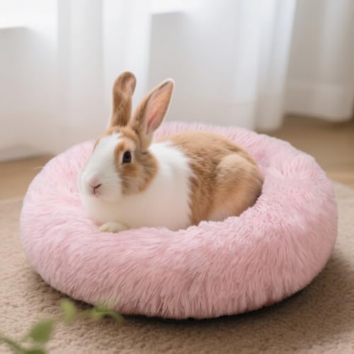 Bunny Bed Rabbit Hideout Large Soft & Comfortable Small Animal Bedding Cozy Bed Mat Warm Hideaway Cage Accessories for Guinea Pig - Image 5