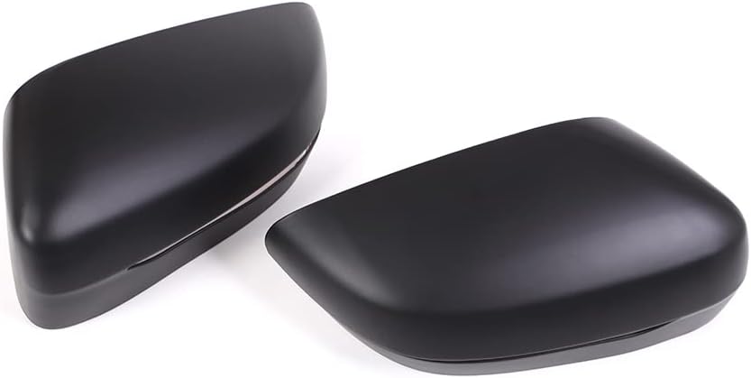 Car Side Mirror Cap Cover Trim Compatible with BMW 3 Series G20 2020,BMW 5 Series G30 2018-2022,BMW 6 Series GT 2018-2022,BMW 7 Series G11 G12 2016-2019 ABS 2PCS (Matte Black)