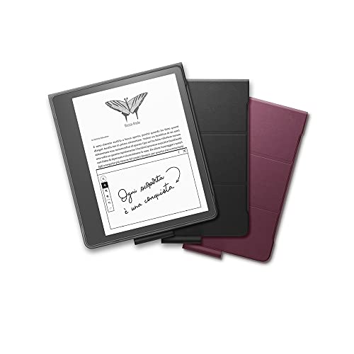 Custodia in pelle per Kindle Scribe | Compatibile solo con Kindle Scribe | Nero - Image 6