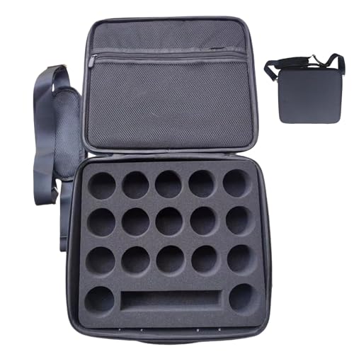 Funda rígida para bolas de billar con asa de transporte ligera