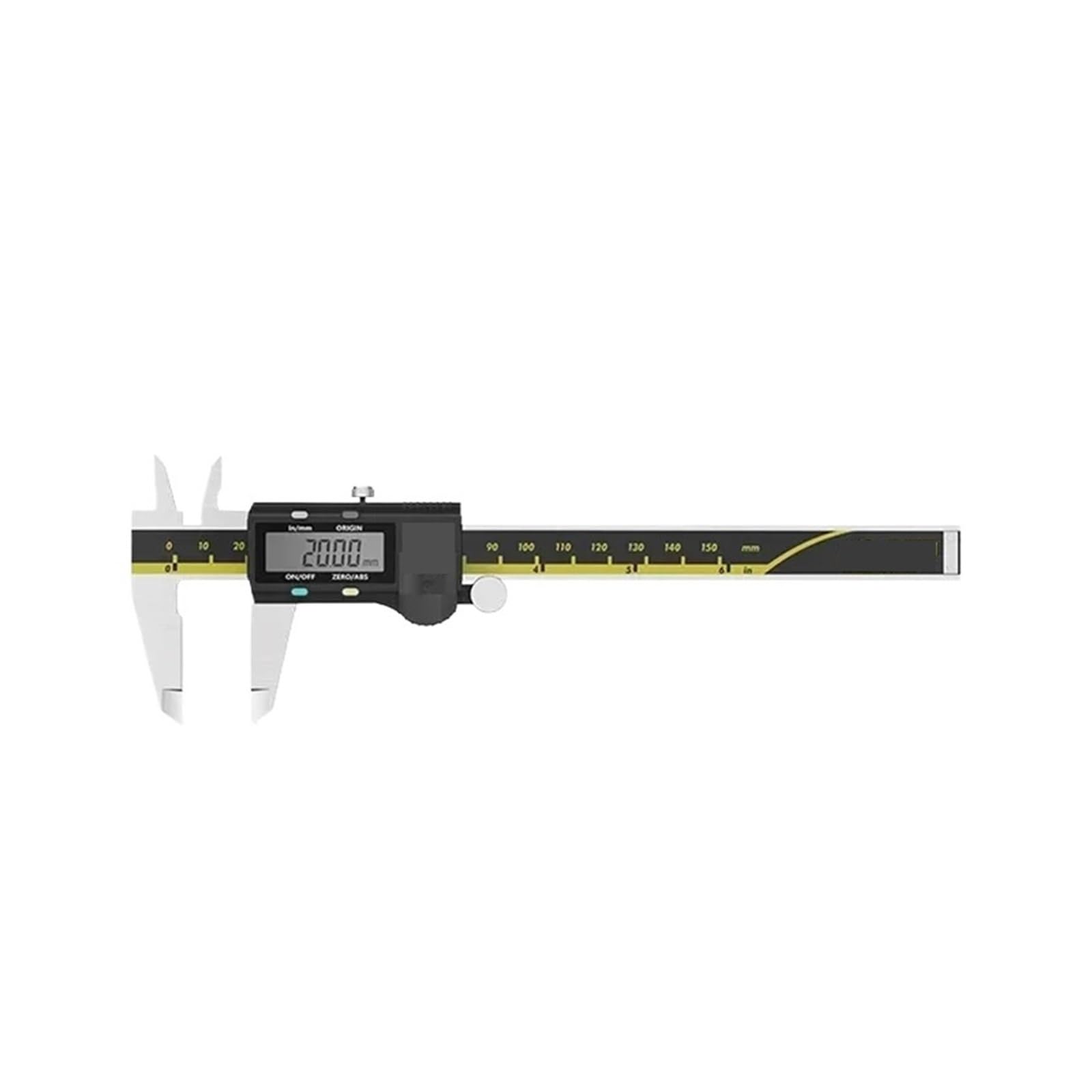 Vernier Calipers Suwmiarka Cyfrowa Suwmiarki Z Noniuszem LCD Narzędzia Pomiarowe Ze Stali Nierdzewnej 150 Mm 200 300(150mm 500-196-30)