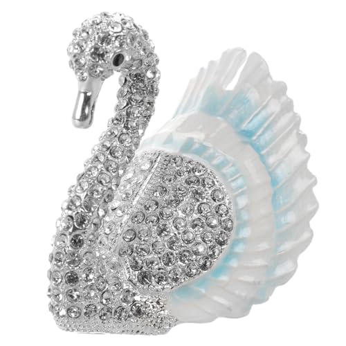 Boîte à bijoux en alliage décorative pour petits bijoux - 2