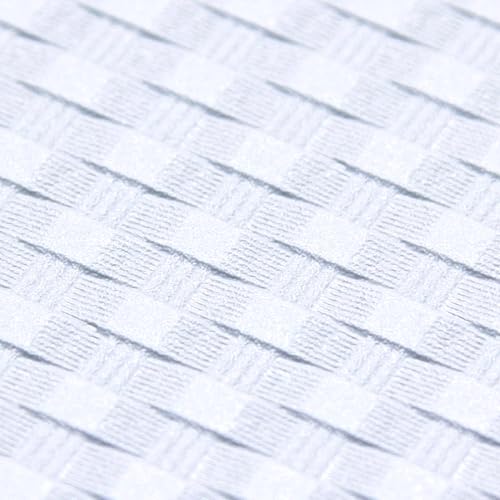 HOLSTEX Thermoform Sheet - (Basketweave Texture) - (.085 Thickness) - (8in x 8in Sheet) - (Blizzard White) - (1 Sheet) - for Holster Making, DIY Cosplay, Airsoft Armor