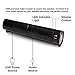 PC USB Powered Monitor Speaker Sound Bar 3.5mm Audio Wired Soundbar Speaker Converts to Vertical Desktop Speaker CL-SPK20037