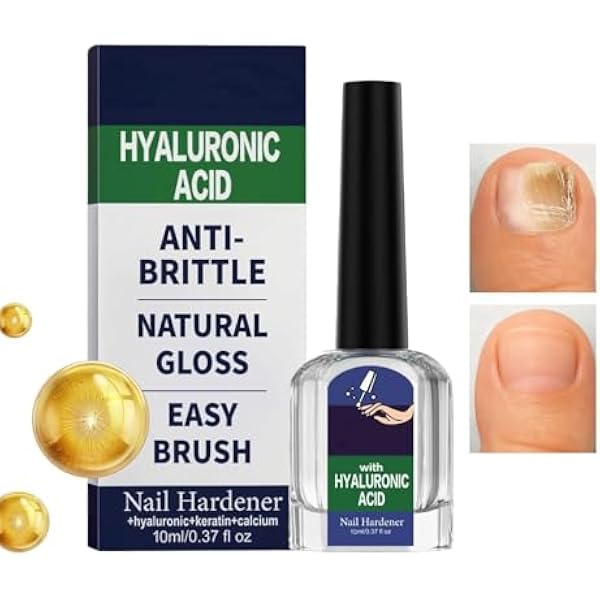 Nail Strengthener - Repair Liquid for Brittle Surfaces, Intensive Nutritionist Formula with Sturdy Protective Barrier, Deep Hydration, Ideal for Damaged Fingernail Toenail Home Salon