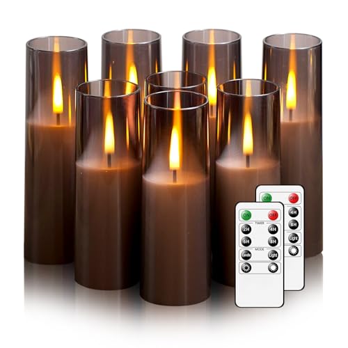8 Packs Flameless Candles, Battery Operated