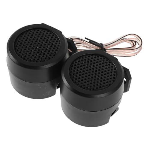 Unomor 1 Pair High Efficiency Car Stereo Tweeter Speakers Compact High Frequency Audio for Cars and Trucks Easy Installation Durable Design for Enhanced Stereo Sound Quality
