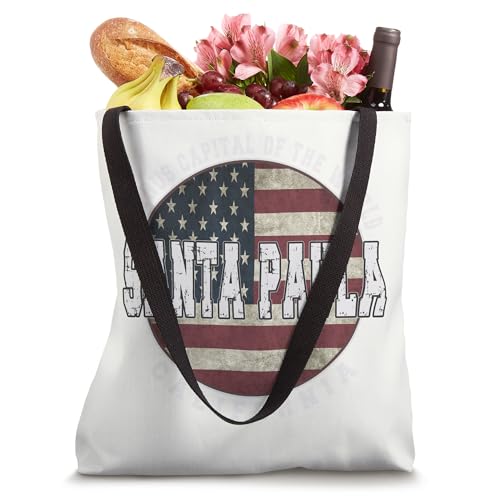 Bolsa Tote con bandera americana vintage miniatura 4
