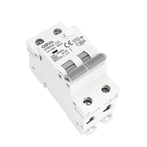 Disjoncteur protection surintensités GYR9NM 230V 4P avec coupure automatique 25A