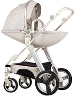 Pushchair 3-in-1-Babyby-Kinderwagen für Hochleistungs-Eierschale zum Sitzen und Liegen zweiseitiger Kleinkind-Sessel mit Baby-Knottchen-Kombination Strollers 0-3 Jahre