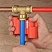 iCrimp CRQ03 Debur & Depth Gauge Tool for Push-Fit Fittings, Disconnect Tool for Push to Connector Fittings