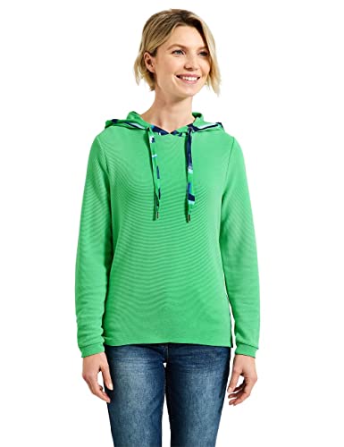 CECIL Damen B319108 Kapuzenshirt, Smash Green, XXL