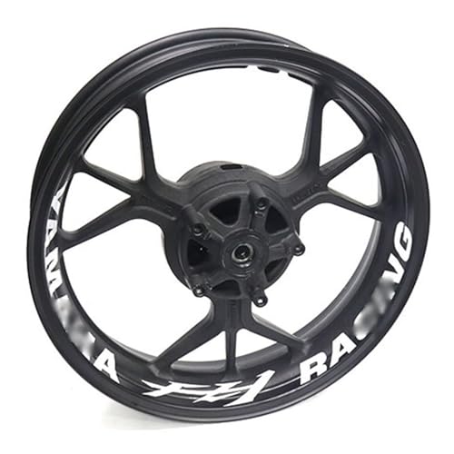 Autocollants Roue Fz1 deco jante bande adhesive moto 17 pouces