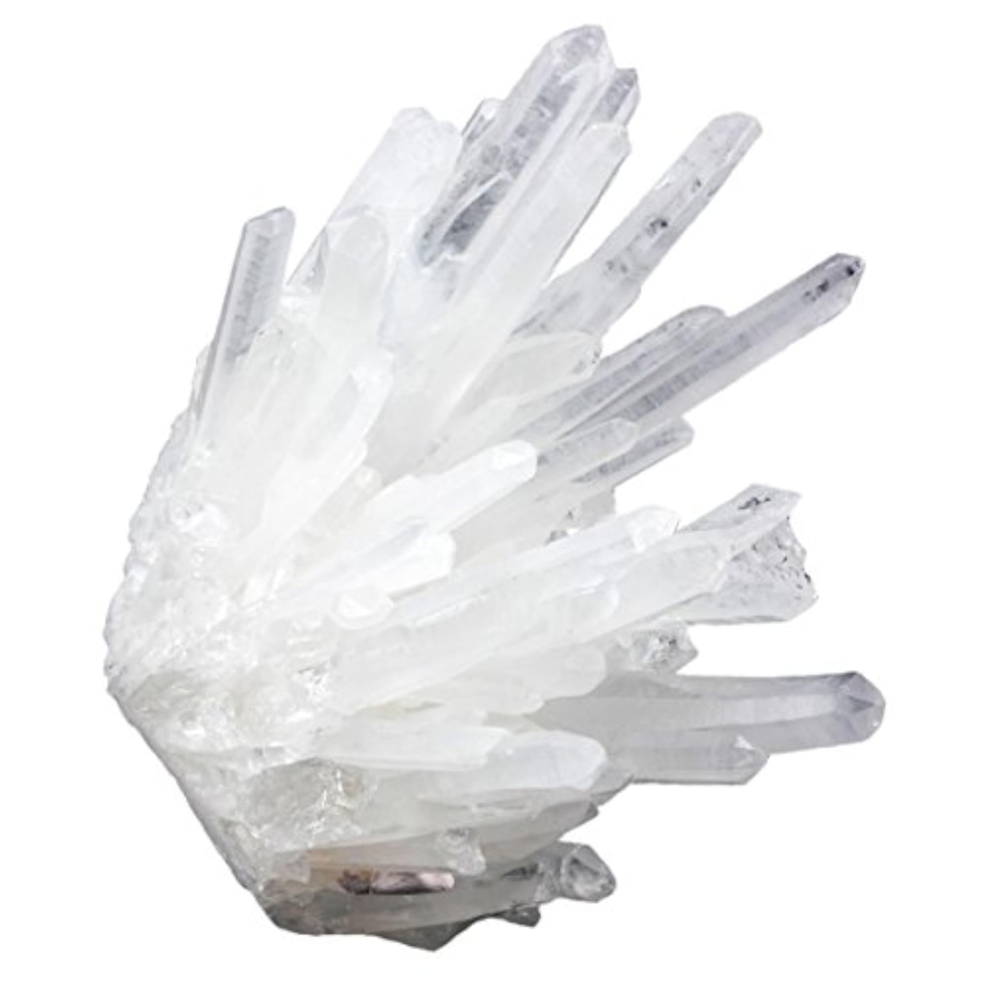 Natural Rock Quartz Crystal Cluster Specimen, Druzy Geode Gemstone