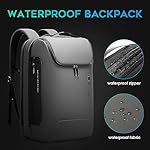 BANGE Anti Theft Backpack With TSA Lock,Waterproof Backpacks With YKK Zipper, High Tech Business Backpack For Men And Women, Laptop Backpack Fits For 17.3 Inch Notebook… - Image 5