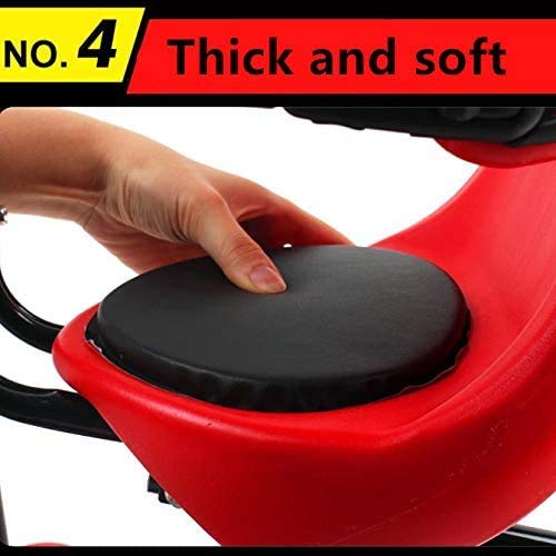 HYMIC Bicycle Baby Seat, Bike Child Seat, Safety Seat for Bikes Kids Safety Carrier Front Seat with Cushion Armrest Saddle Cushion Back Rest Foot Pedals (A-fit for Bikes with Front Beam) - Thumbnail 6