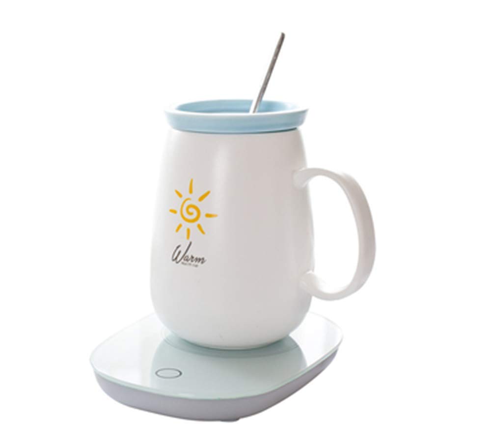Tasse de température 550mL pour le thé au bureau avec son chauffe-tasse
