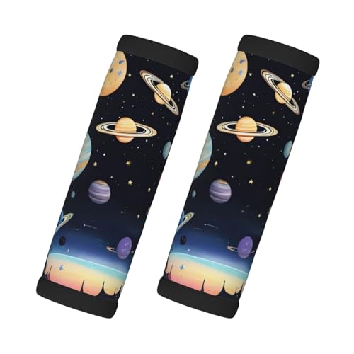 Travel Comfort Saturn Jupiter Earth - Juego de 2 fundas...