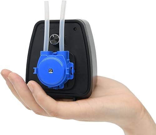 Kamoer KCP-X mini bomba peristáltica 24V con control de bajo caudal 0.6-2.2 fl ozmin bomba dosificadora de líquido de velocidad ajustable para