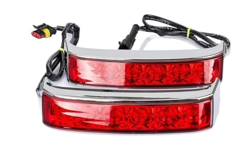 Feu stop moto LED sacoche clignotant intégré améliore visibilité route