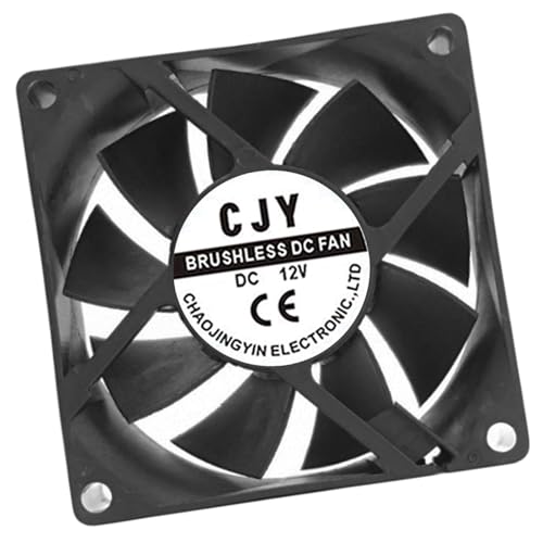 Zkydhbd Ventilador silencioso de computadora de 70 mm, 5 V/12 V/24 V, para carcasa de computadora, accesorios de radiador de refrigeración de CPU, ventilador de rodamiento hidráulico de bajo ruido
