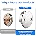 SATUY 2Pcs 2-Hole Bathtub Overflow Face Plate | Universal Zinc Alloy Tub Overflow Drain Cover with Screws | Chrome Finish