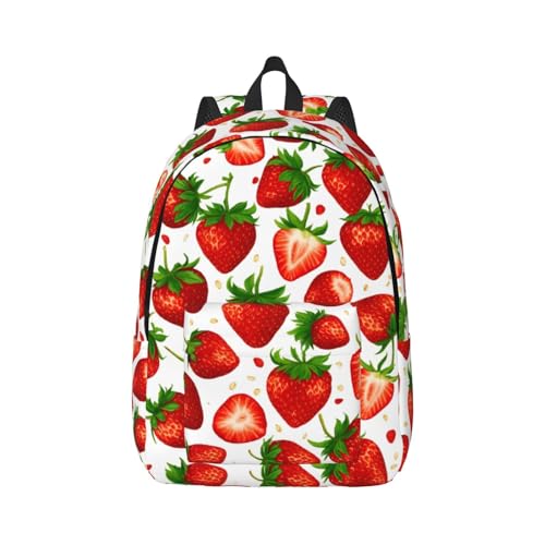 Sac à dos d'infirmière EdWal avec imprimé fraise ludique et féminin