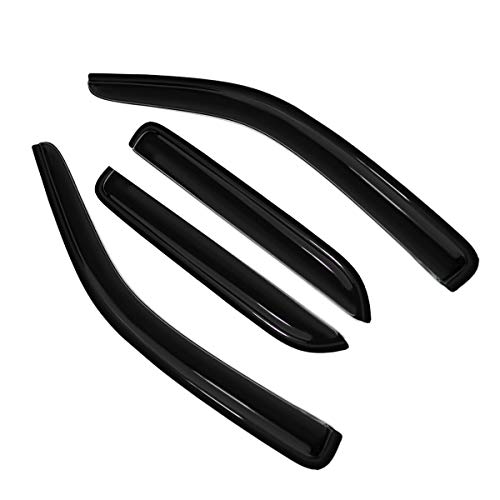 Feidks New 4Pcs Rain Guard Window Visors Deflector Fit 01-12 Escape 08-11 Mazda Tribute #TOP4